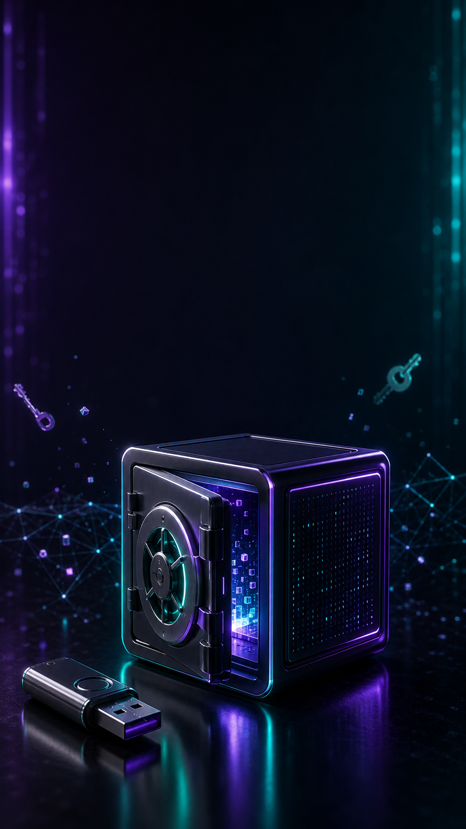Tails USB with PQVault